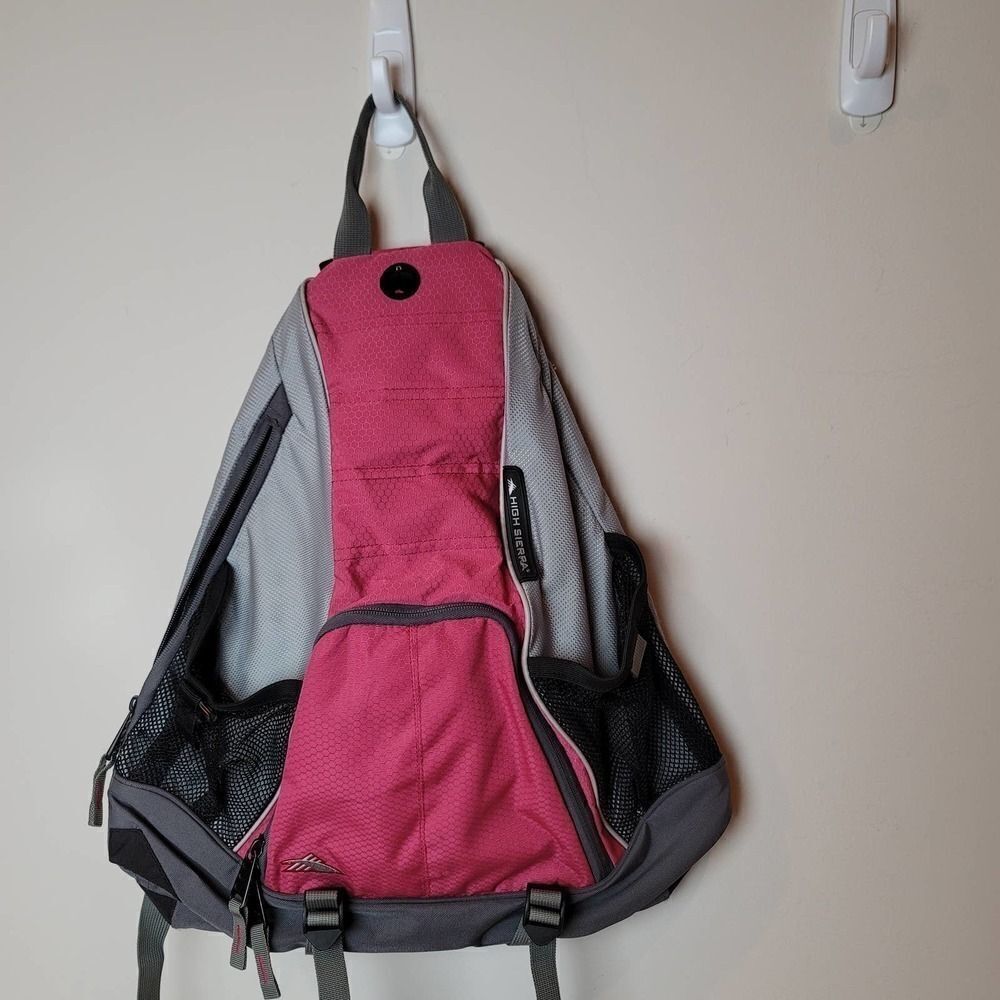 High Sierra Women's Crossbody Pink Backpack